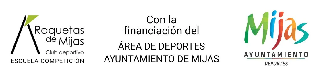 Raquetas de Mijas, con la financiación del Área de Deportes del Ayuntamiento de Mijas